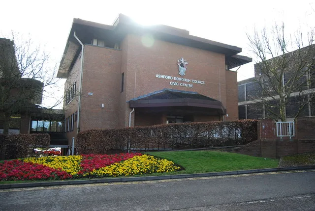 Ashford Borough Council's Civic Centre on Tannery Lane